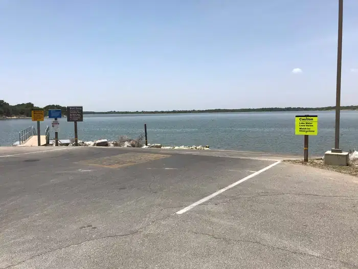Boat ramp in Midway Park