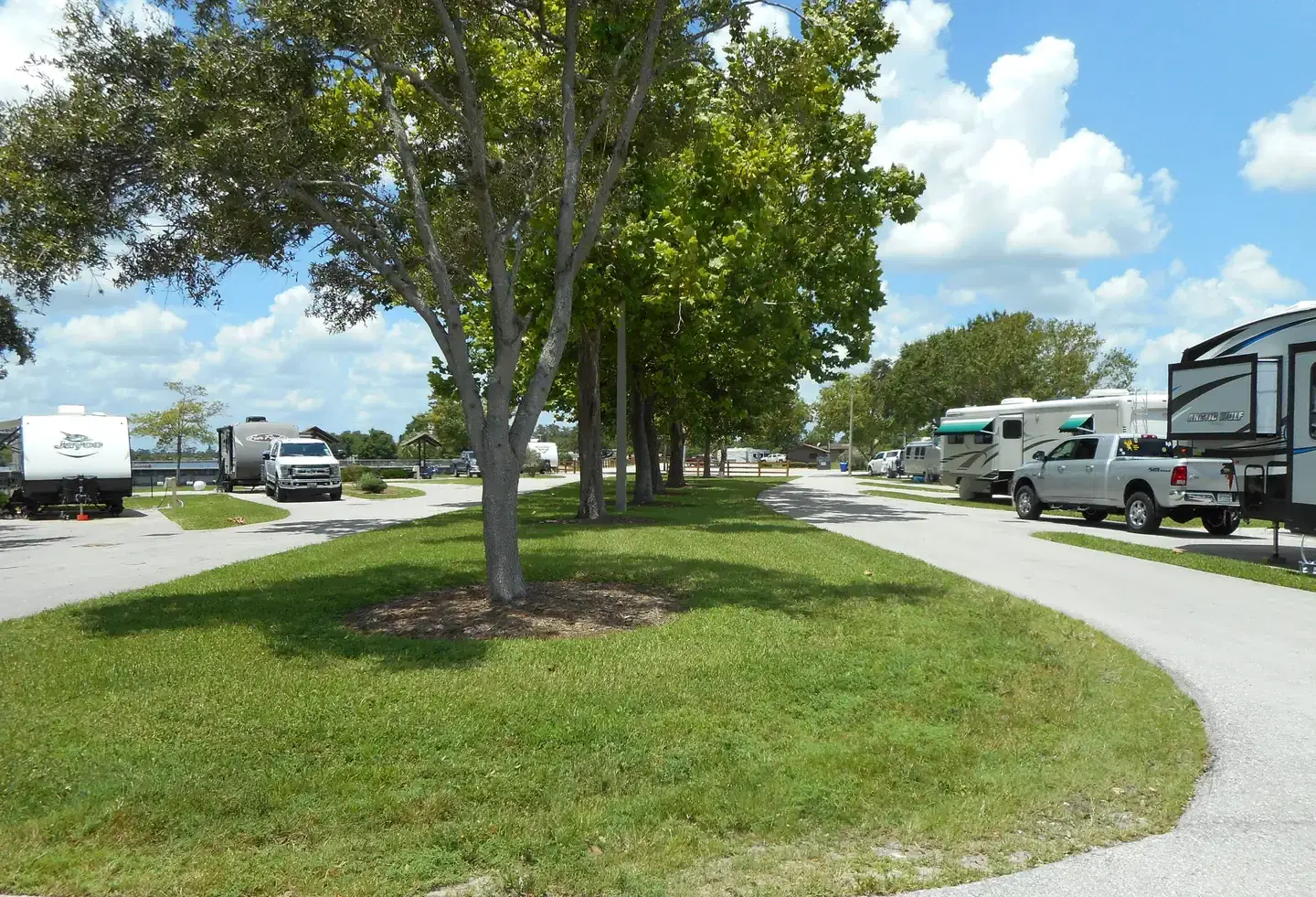 West Loop of W.P. Franklin North Campground
