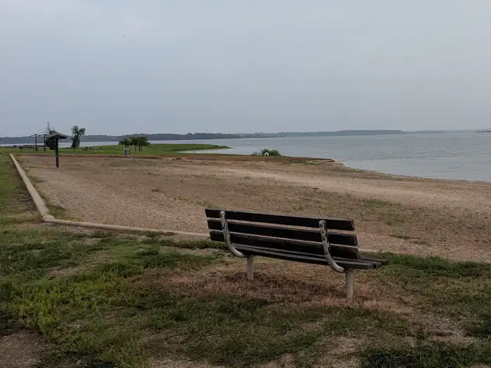 North Shore Beach at Wright Patman Lake.