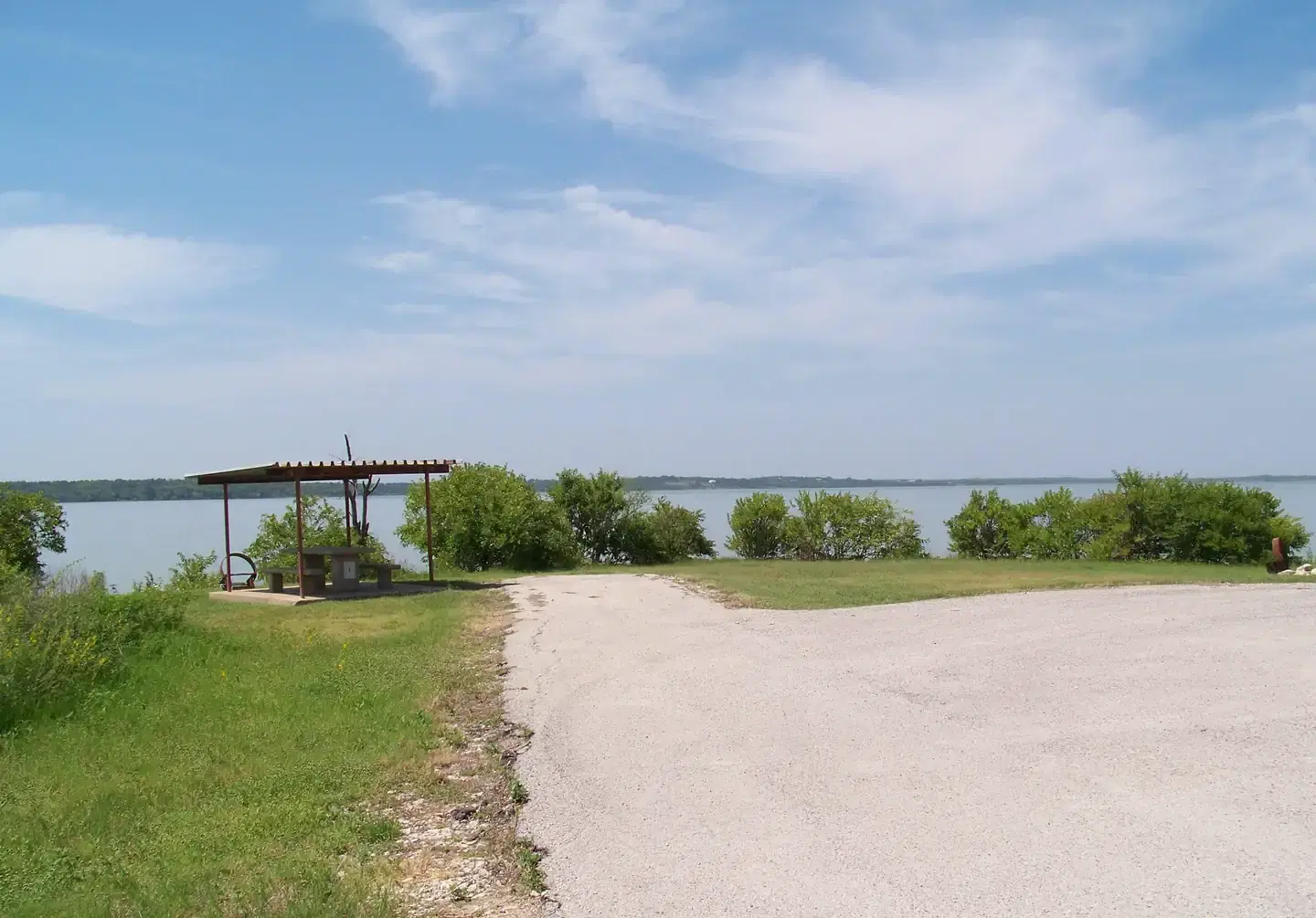 Campsite on Pecan Point
