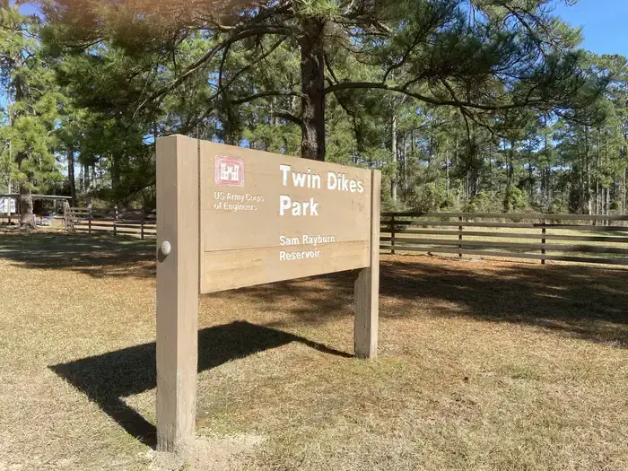 Campground Entrance Sign