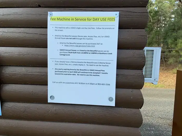 Fee machine info