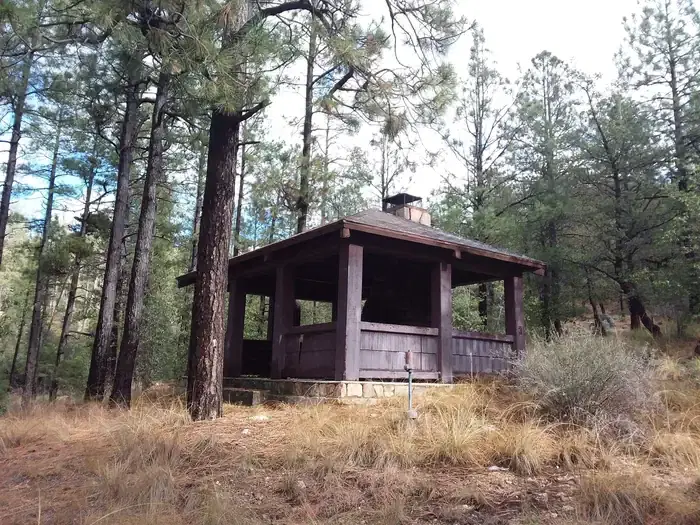 Turney Gulch Ramada Shelter and Fireplace