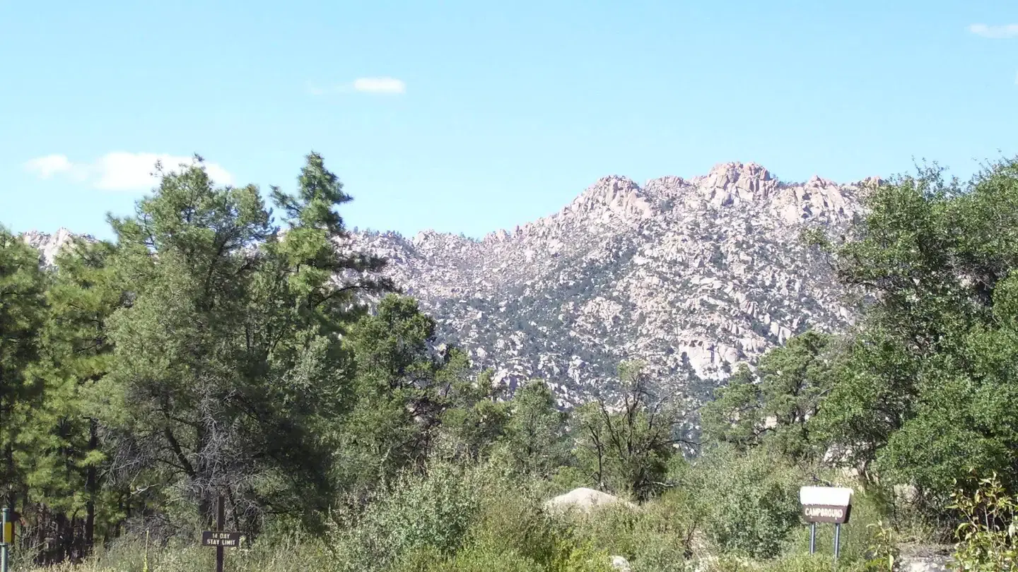 Yavapai Campground with Beautiful Mountain Views
