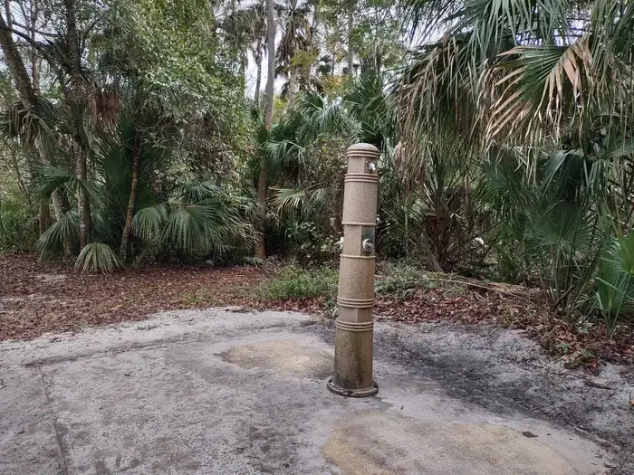 Shower at waterfront