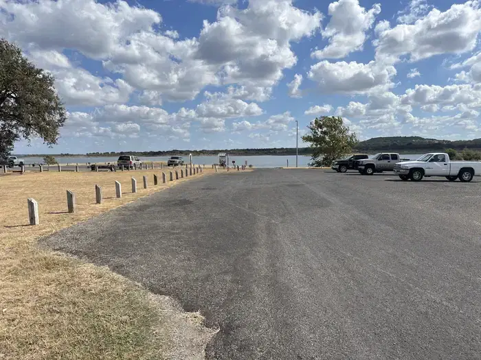 Boat ramp parking