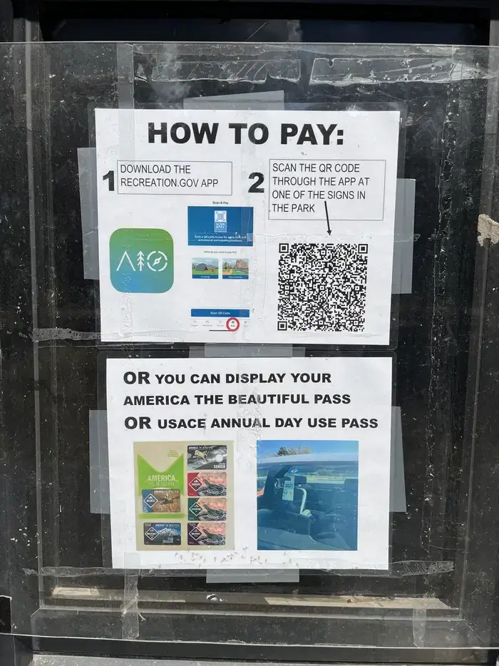 How to pay Day Use Fee