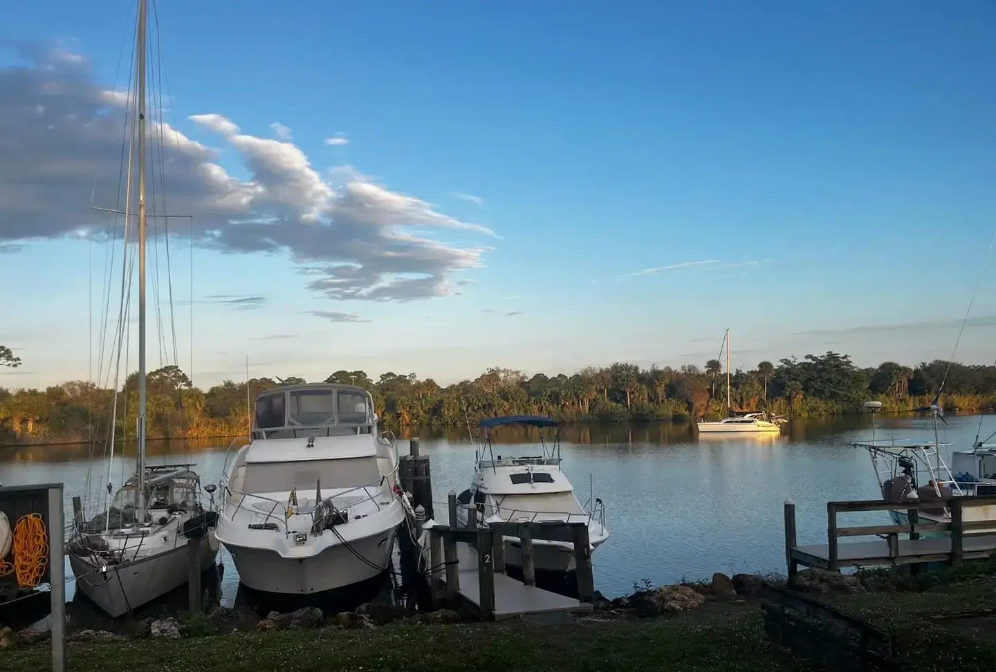 Saint Lucie Boat Slips 1, 2, and 3